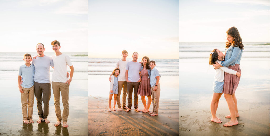 happy family during family photo session in orange county by photographer mattie taylor